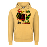 Vintage Mustard free ish since 1865 Vintage Hoodie - HRA Design Shop