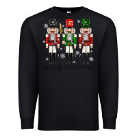 Black Nuts About Christmas Premium Sweatshirt - MaliasSmallBusiness
