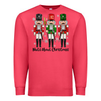 Cardinal Nuts About Christmas Premium Sweatshirt - MaliasSmallBusiness