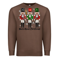 Chestnut Nuts About Christmas Premium Sweatshirt - MaliasSmallBusiness