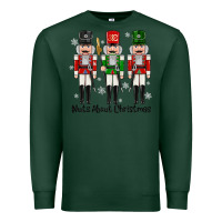 Sports Green Nuts About Christmas Premium Sweatshirt - MaliasSmallBusiness
