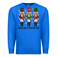 True Royal Nuts About Christmas Premium Sweatshirt - MaliasSmallBusiness