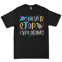 Black never stop exploring Premium Tee - MaliasSmallBusiness