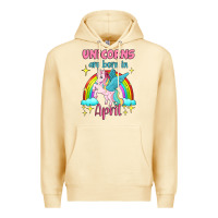 Pina Colada unicorns are born in april Premium Hoodie - Jasminsmagicworld