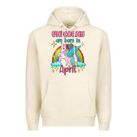 Tofu unicorns are born in april Premium Hoodie - Jasminsmagicworld