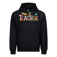 Foreset Green Autism Teacher Urban Hoodie - NancyCooperArtShop