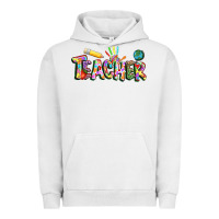 Pigment Lunar Rock Autism Teacher Urban Hoodie - NancyCooperArtShop