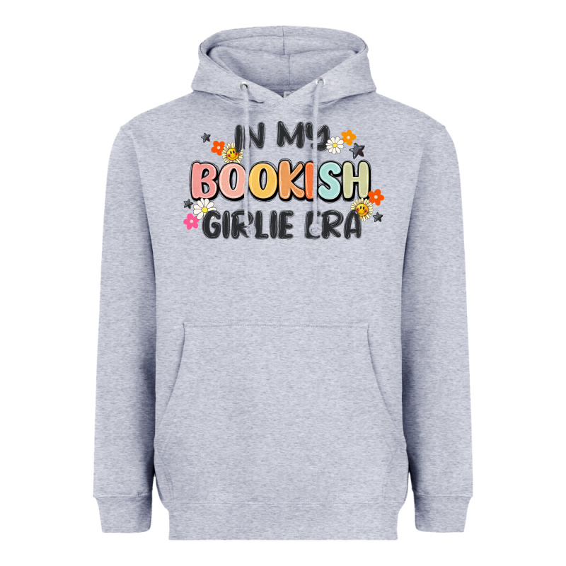In My Bookish Girlie Era Heavyweight Hoodie by MaliasSmallBusiness | Teevron