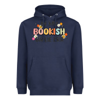 Navy in my bookish girlie era Heavyweight Hoodie - MaliasSmallBusiness