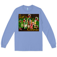 Colony Blue Christmas cocktail Long Sleeve Tee - AdoDesignShop