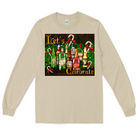 Mushroom Christmas cocktail Long Sleeve Tee - AdoDesignShop