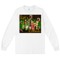 White Christmas cocktail Long Sleeve Tee - AdoDesignShop