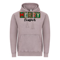Vintage Zinc Merry Christmas Vintage Hoodie - CowhideDigitalArt