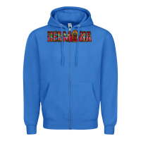 True Royal hermana floral aztec leopard Zipper Hoodie - Jasminsmagicworld