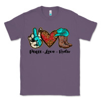 Lavender peace love rodeo Classic Tee - JahusDesignShop
