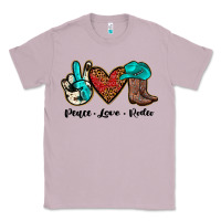 Lilac peace love rodeo Classic Tee - JahusDesignShop