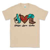 Mushroom peace love rodeo Classic Tee - JahusDesignShop