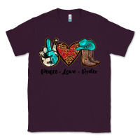 Plum peace love rodeo Classic Tee - JahusDesignShop
