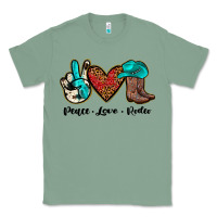 Sage peace love rodeo Classic Tee - JahusDesignShop