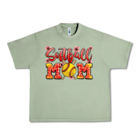 Oil Green softball mom Urban Heavy Tee - JahusDesignShop