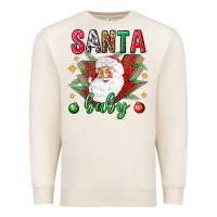 Sandshell Santa baby Christmas Premium Sweatshirt - NancyCooperArtShop