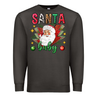 Smoke Santa baby Christmas Premium Sweatshirt - NancyCooperArtShop