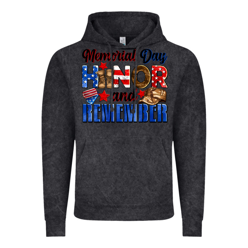 Memorial Day Honor And Remember Vintage Hoodie by Neo Western | Teevron