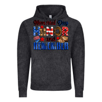 Vintage Black Memorial day honor and remember Vintage Hoodie - Neo Western