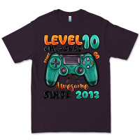 Plum level 10 unlocked awesome since 2013 Premium Tee - MaliasSmallBusiness