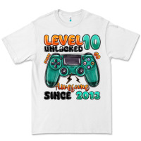 White level 10 unlocked awesome since 2013 Premium Tee - MaliasSmallBusiness