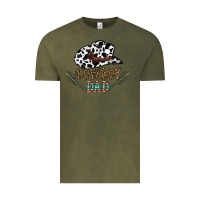 Vintage Olive cowboy dad Vintage Tee - CowhideDigitalArt