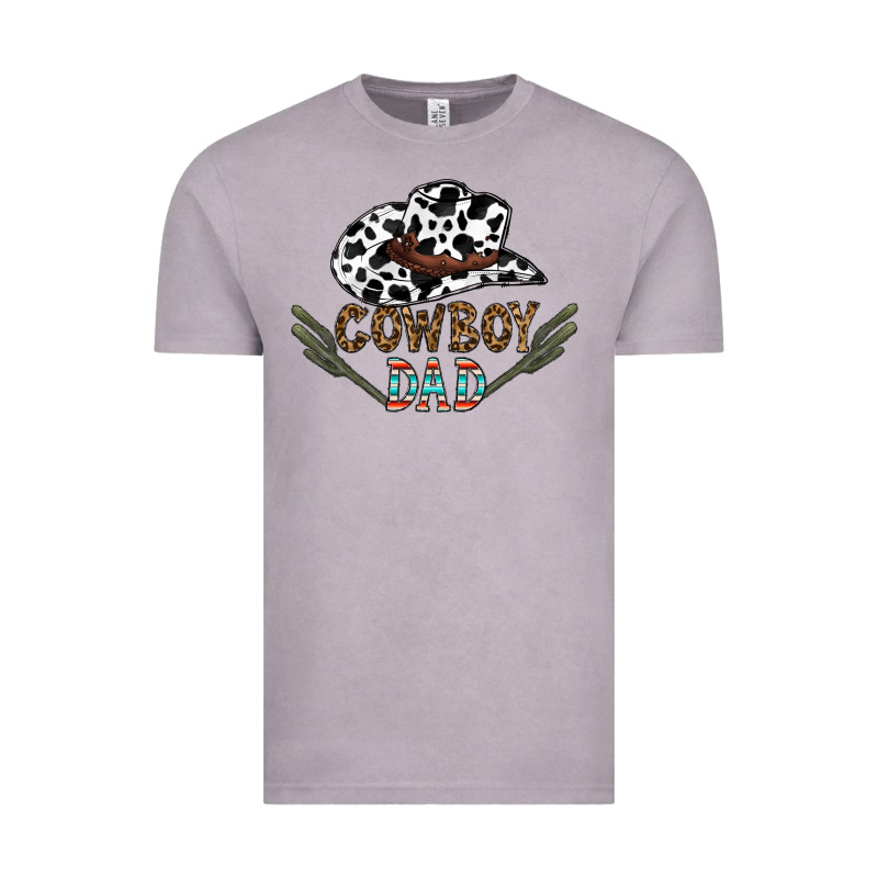 Cowboy Dad Vintage Tee by CowhideDigitalArt | Teevron
