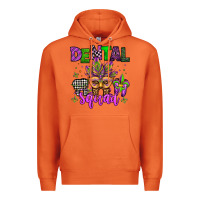 Carrot dental squad mardi gras teeth Premium Hoodie - Jasminsmagicworld