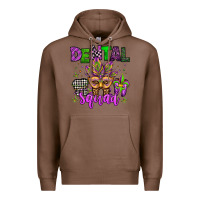 Chestnut dental squad mardi gras teeth Premium Hoodie - Jasminsmagicworld
