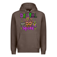 Coffee dental squad mardi gras teeth Premium Hoodie - Jasminsmagicworld