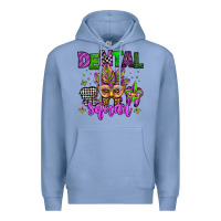 Colony Blue dental squad mardi gras teeth Premium Hoodie - Jasminsmagicworld