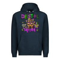 Navy dental squad mardi gras teeth Premium Hoodie - Jasminsmagicworld