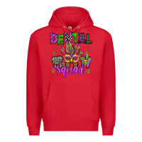 Red dental squad mardi gras teeth Premium Hoodie - Jasminsmagicworld