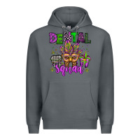 Rock dental squad mardi gras teeth Premium Hoodie - Jasminsmagicworld