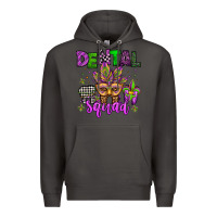 Smoke dental squad mardi gras teeth Premium Hoodie - Jasminsmagicworld