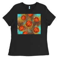 Black western basketball Ladies Tee - AdoDesignShop