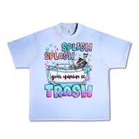 Grape Ice splish splash your opinion is trash Urban Heavy Tee - JahusDesignShop