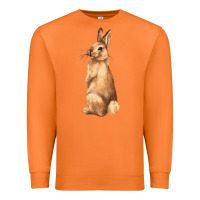 Carrot Bunny Premium Sweatshirt - NancyCooperArtShop
