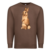 Chestnut Bunny Premium Sweatshirt - NancyCooperArtShop