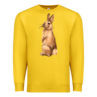 Lemon Bunny Premium Sweatshirt - NancyCooperArtShop