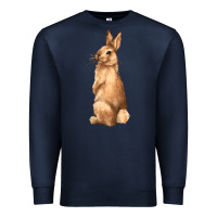 Navy Bunny Premium Sweatshirt - NancyCooperArtShop