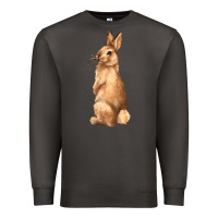 Smoke Bunny Premium Sweatshirt - NancyCooperArtShop