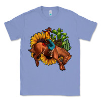Colony Blue rodeo cowboy sunflower cactus Classic Tee - JahusDesignShop