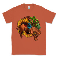 Copper rodeo cowboy sunflower cactus Classic Tee - JahusDesignShop
