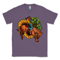 Rodeo Cowboy Sunflower Cactus Classic Tee | Teevron